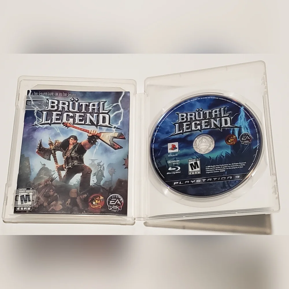 Brutal Legend (Sony PlayStation 3, PS3) Complete CIB - Tested Authentic - Picture 4 of 5